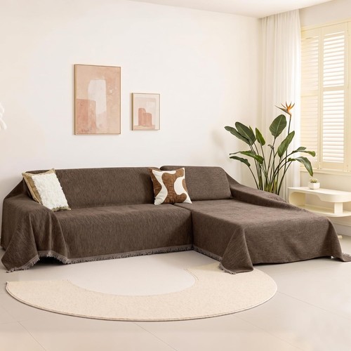 Shape sectional couch cover - l,