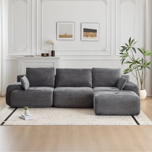 Memory foam modular - memory, l-shaped