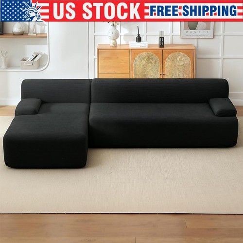 108 shaped boneless sofa - 108",