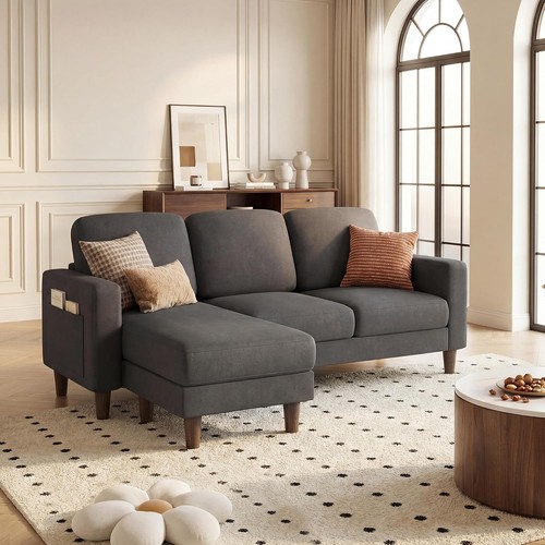 Shaped sectional sofa - l-shaped,