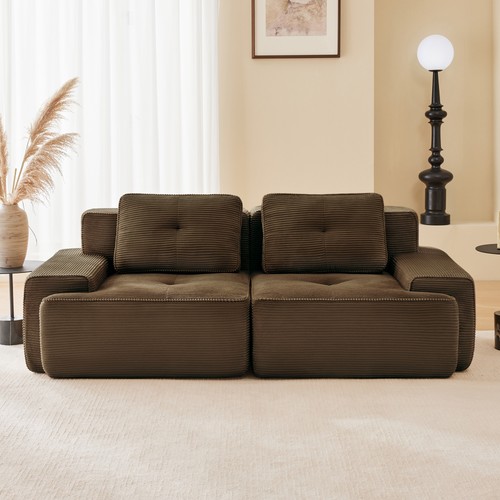 Modern shaped modular - 82", l-shaped