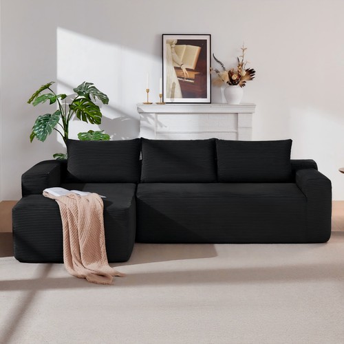 Black cloud sectional - cloud,