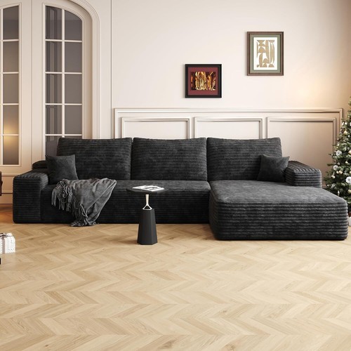 107 shaped sofa corduroy - 107",