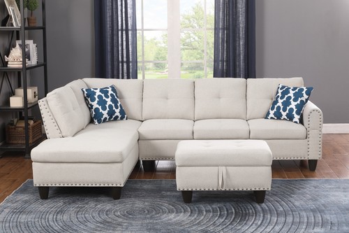 Sectional sofa set - set, w/