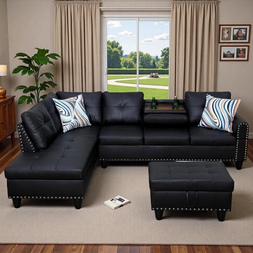 Shaped couch set - 97.5",