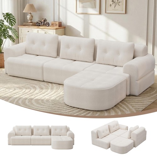 112 shaped sectional sofa - sectional,