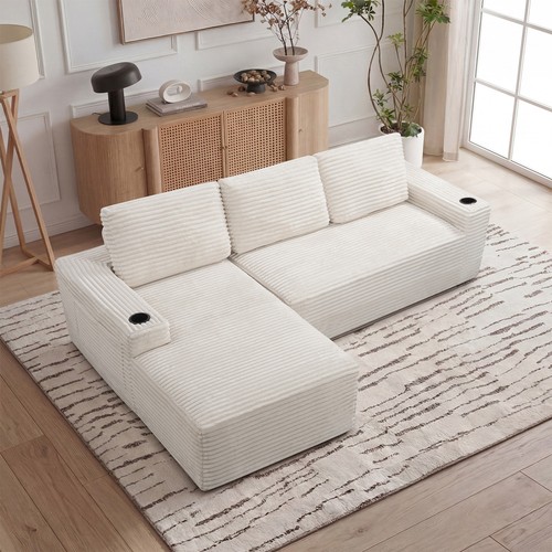 Shaped sofa couch - l-shaped,