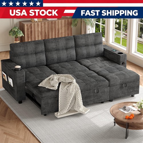 Sofa bed l shaped - 84",