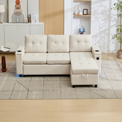 Shaped sofa bed seater - l-shaped,