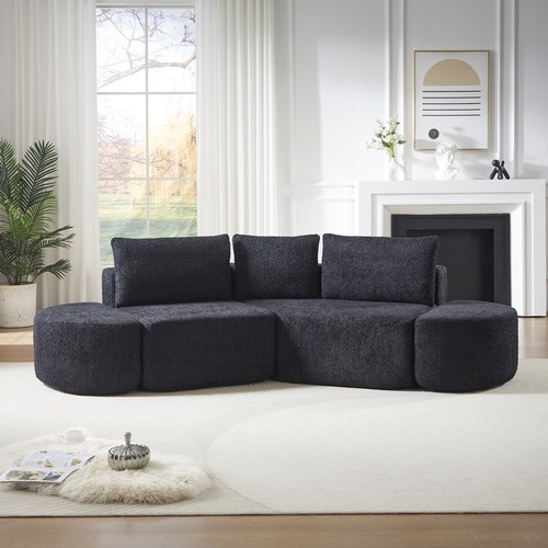 Shaped modular sectional - v-shaped,