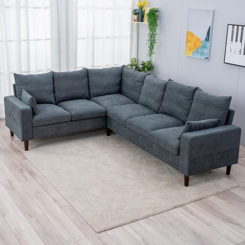 Modern upholstered shape - upholstered, l-shape