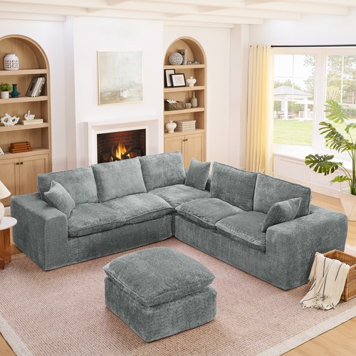 107 modern boucle shaped - modern,