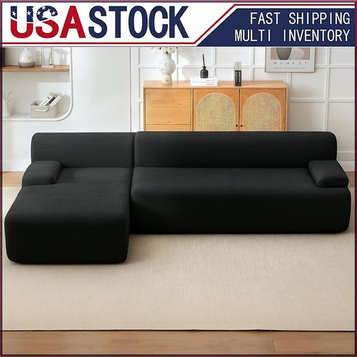 108 shaped boneless sofa - l-shaped,