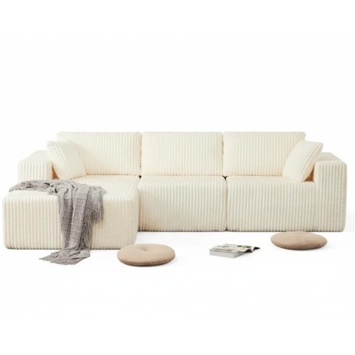 108 shaped modular - 108", l-shaped