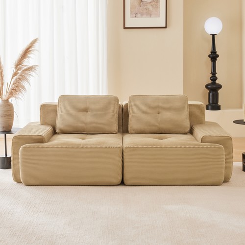 Modern shaped modular - 82",