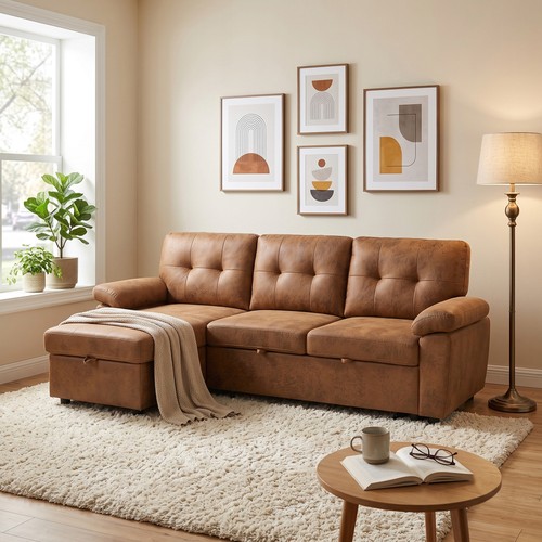 Convertible l shaped - 88.5", l-shaped