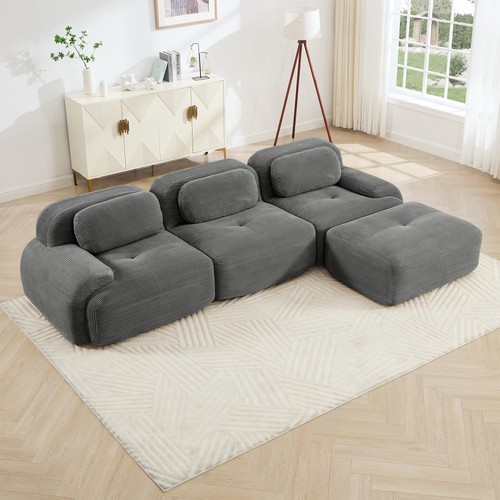 Shaped modular sofa no - modular,