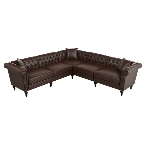 Chesterfield faux leather - chesterfield,