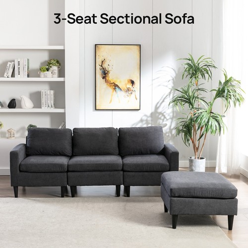 Seat modern sectional sofa - 3,