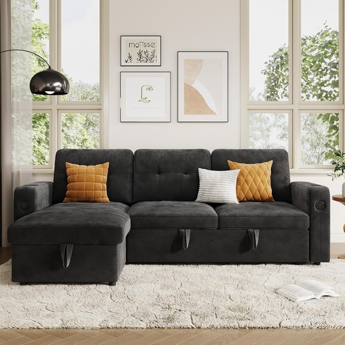 Sleeper sofa charging l - sleeper, w/