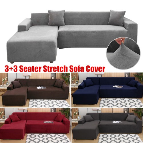 Stretch sectional couch covers - sectional,