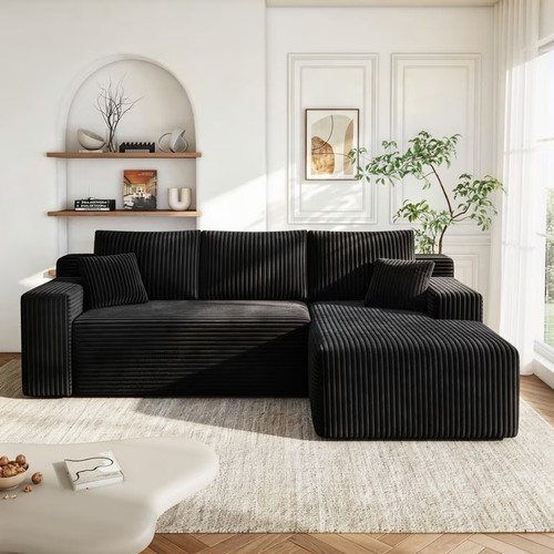 Vkhcu inch black shaped - 96-inch, l-shaped