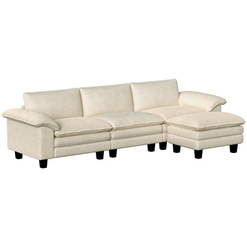 Sectional sofa shaped couch - sofa,,