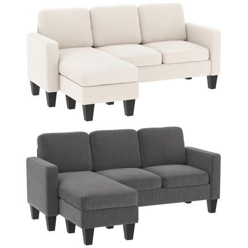 Homcom sectional sofa - homcom,