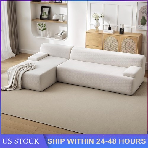 108 shaped boneless sofa - boneless,