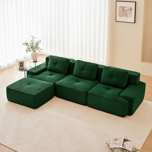 117 inch shaped sectional - inch, l