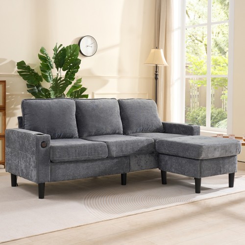 Shaped corner sofa with - l-shaped,