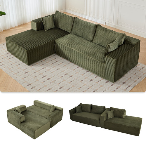 Compression sectional couch - compression,