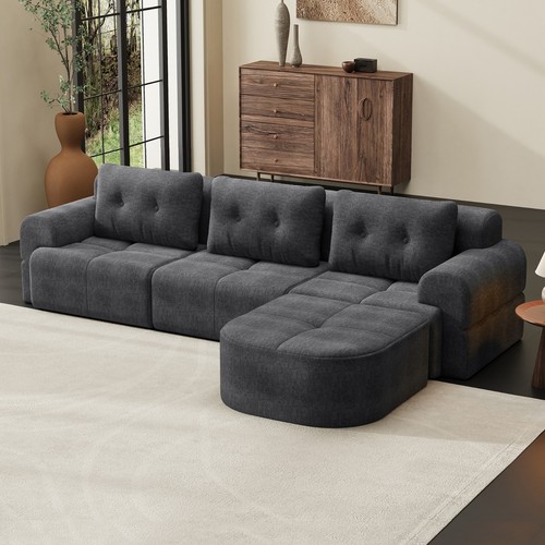 112 shaped sectional - l-shaped, sofa