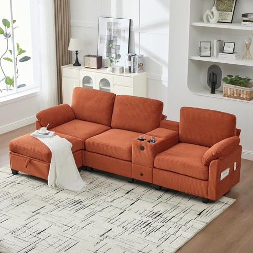 Modern 105 shaped sectional - modern, l