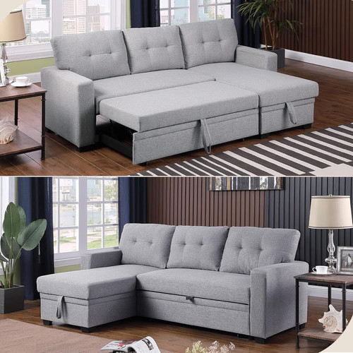 Convertible sleeper sofa - 82",