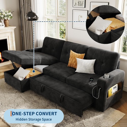 Shaped sleeper sofa - shaped,