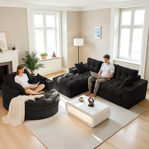 Maxyoyo shaped sofa round - l,