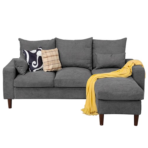 Fabric sectional sofa set - fabric,