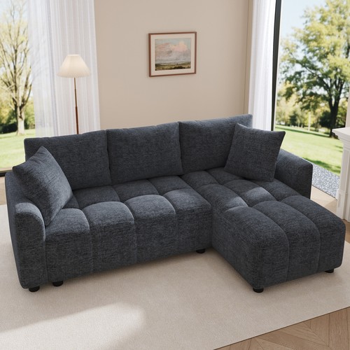 Seater shaped corner sofa - seater,