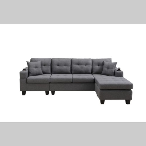 Brand new fabric sectional - brand,