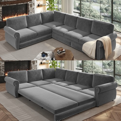 118 shaped sleeper sofa - 118",