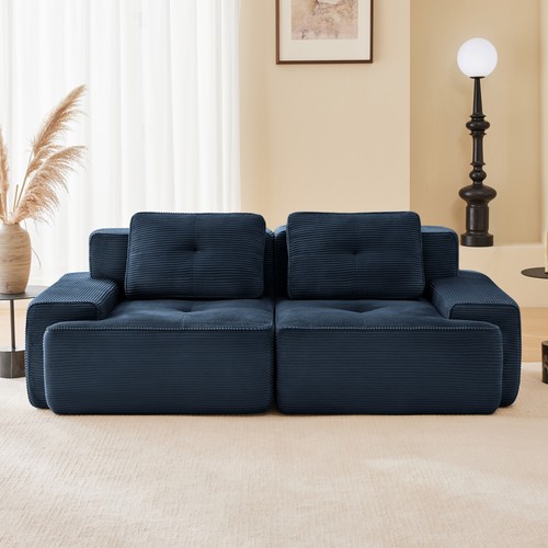 Modern shaped modular - 82",