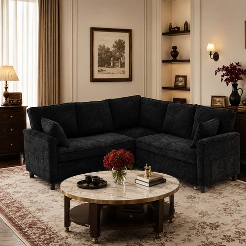 Seat large couch shaped - large, l-shaped