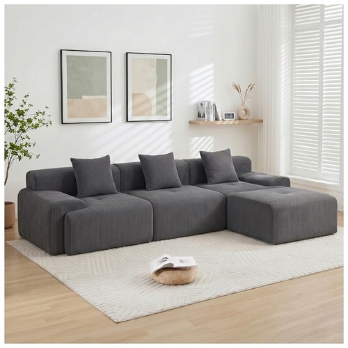 118 shaped sectional - l-shaped, sofa