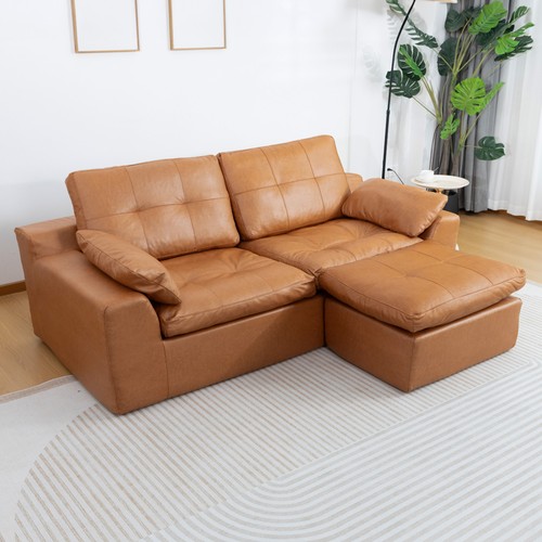 Shaped faux leather - faux,