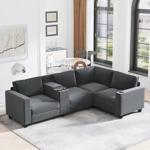 Shaped sectional sofa - l-shaped,