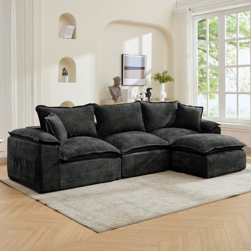 Korser shaped seat modular - 3-seat,